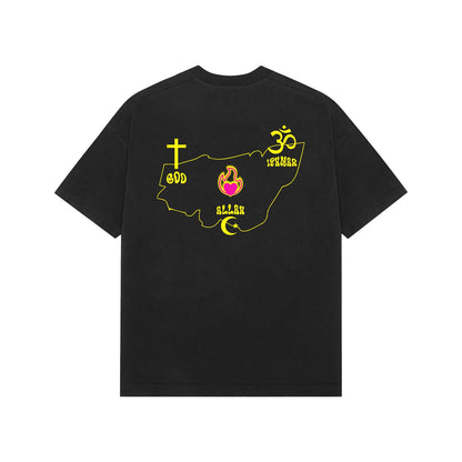 The Oversized Tee - Go With The Divine Flow