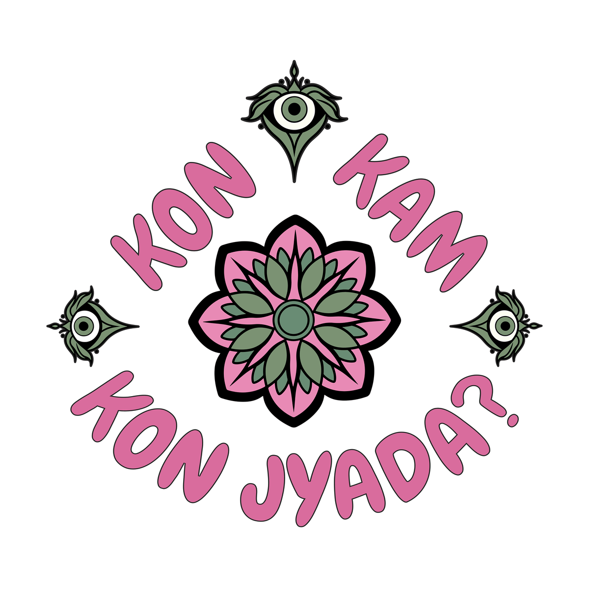 Kon Kam, Kon Jyada? – T-Shirt