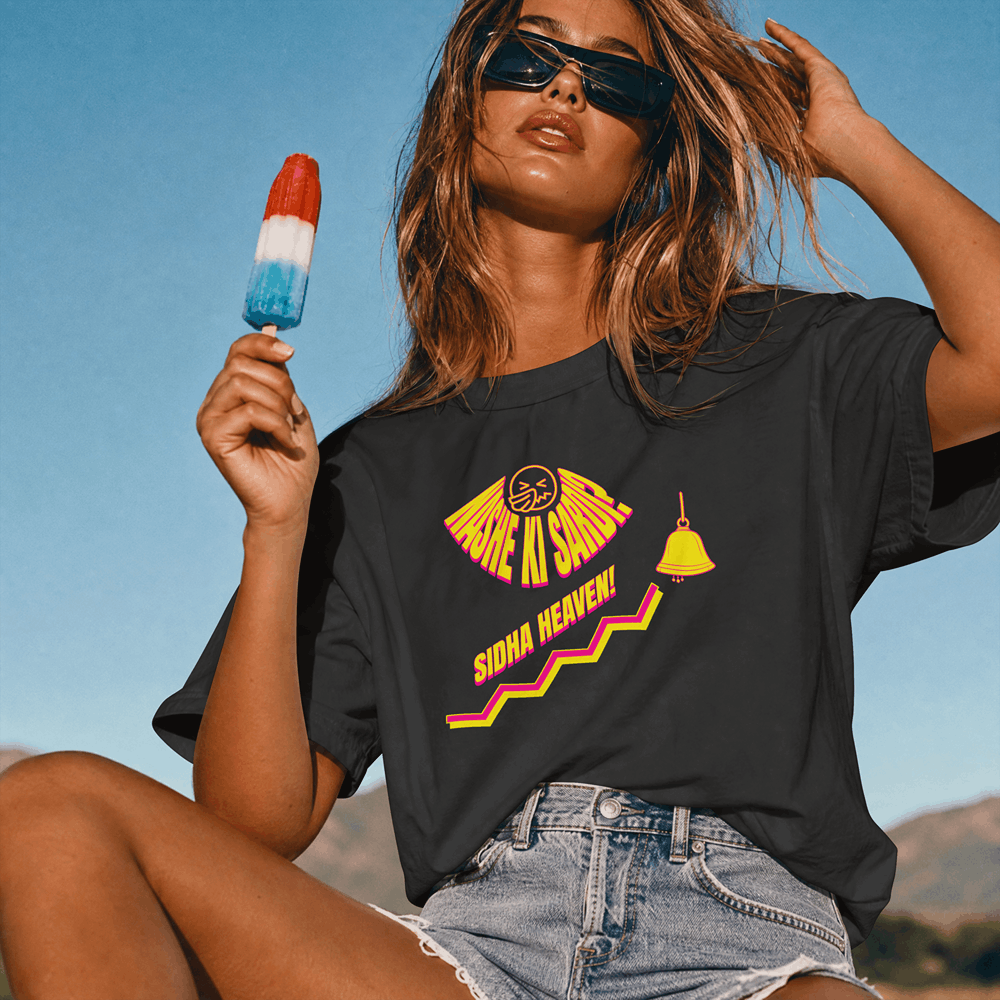 Nashe Ki Sardi, Sidha Heaven! – T-Shirt