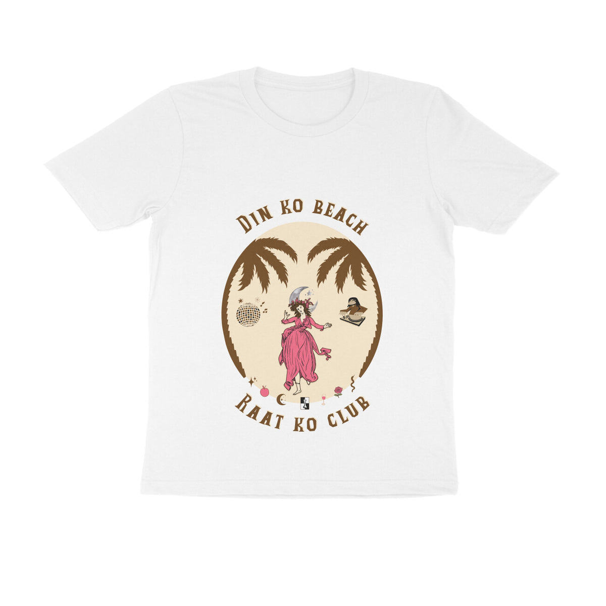 Din Ko Beach, Raat Ko Club – T-Shirt